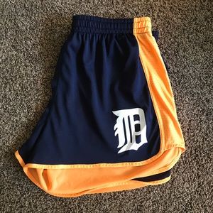 Detroit Tigers shorts-PINK brand